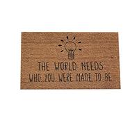 Tapis de salon, paillasson pour la rentrée scolaire, cadeau de bienvenue, cadeau de bienvenue, cadeau de maternelle, tapis de porte d'entrée (F, taille unique)