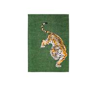 Tapis de salon - Pop Collection - Green On Fire - 140 x 200 cm - Motifs excentriques et originaux, ajoutez une touche de style audacieuse à votre