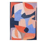 Tapis de Salon Shapes Gallery Collection 170x240 cm - Carpe Diem - Design Texturé, Formes Abstraites Entrelacées, Couleurs Dynamiques