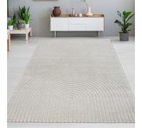 Tapis de salon Tapis de chambre à coucher avec un élégant motif arqué moderne en