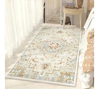 Tapis de salon, tapis de couloir imitation cachemire, lavable, antidérapant, ne perd pas ses poils, doux, pour table de chevet, salon, chambre à coucher, cuisine, couloir