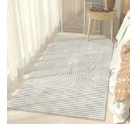Tapis de salon, tapis de couloir imitation cachemire, lavable, antidérapant, ne perd pas ses poils, doux, pour table de chevet, salon, chambre à coucher, cuisine, couloir