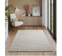 Tapis de Salon - The Carpet - Everest 2257 - 3D - 140x200 cm - Crème
