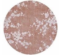 Tapis de salon tissé plat - Sakura Collection - Copper Pink - 170 x 240 cm - Design Élegant de Cerisiers en Fleurs, Inspiré du Printemps Rose G