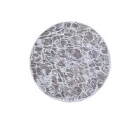 Tapis de salon tissé plat Swim - Meditation Collection - Grit - 170 x 240 cm - Design cyanotype inspiré de la fluidité de l'eau, reflets brillants, effet tactile avec fil blanc flammé Gris G