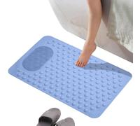 Tapis de sans glissement - Tapis d'épuration sur pied, tapis de imperméable et antidérapant | Nettoyant pour pieds avec ventouses et trous de drainage, accessoires de salle de bain