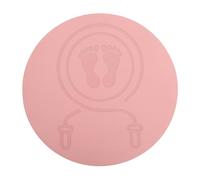 Tapis de Saut Antichoc Tpe Antidérapant pour Corde et Fitness | Surface sans Traces, Texture à Rebond Contrôlé, Rangement Portable, Maison, Garage Gym, Pilates, Genoux et Articulations