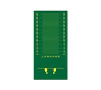 Tapis de saut en longueur caoutchouc