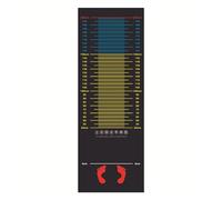 Tapis de saut en longueur debout PVC
