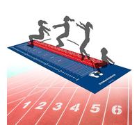 Tapis de saut en longueur pour l'entraînement physique, plage de mesure de 0 à 300 cm, idéal pour la salle de sport, l'école et la maison.