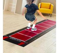 Tapis de saut en longueur, tapis de Pilates, Tapis d'exercice extra long for saut de 8,2/11,5 pieds, tapis de mesure for entraînement au sol à domicile(Adult)