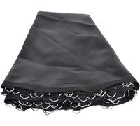 Tapis de saut en maille haute performance pour trampoline de 4,6 m - Ensemble d'accessoires complet avec 96 boucles et housse à ressort pour plus de sécurité et de durabilité
