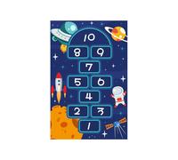 Tapis De Saut Pour Enfants, Nouveau Tapis Antidérapant, Jeu D'Escalade Intéressant, Ciel Étoilé, Nombres, Décor De Salon Pour La Maison