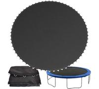 Tapis de saut rond de rechange pour trampoline - Convient aux trampolines de 1,8 m, 2,4 m, 3,7 m, 4,6 m, 4,9 m - Surface de saut sûre et résistante aux intempéries pour s'amuser en plein air