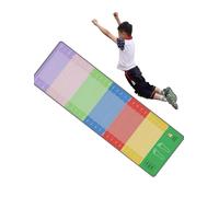 Tapis de saut, tapis de sport antidérapant avec marques de hachage, pour mesure de saut large, salle de sport, école, maison, entraînement