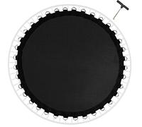 Tapis de Saut Trampoline Ø 366cm 396 427cm,Toile Trampoline Tapis de Saut de Remplacement pour Jardin Trampoline,Cousus 8 Fois Résistants Aux UV 16.5 cm Ressorts,Résistant Aux UV,12FT 366cm 80 Rings