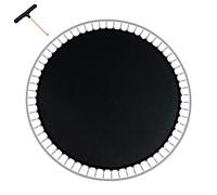 Tapis De Saut Trampoline 305 avec 54/56/60/64 Oeillets, Coudre Huit Fois, Rebond Parfait, RéSistant à l'eau, RéSistant Aux UV, Tapis Trampoline Apte à 13,5-14 cm Ressorts,56 ösen
