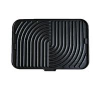 Tapis de séchage 45 x 30 cm en silicone antidérapant résistant à la chaleur | Grand tapis de cuisine pour la maison, la cuisine, le restaurant, l'appartement, le comptoir, les ustensiles, les tasses