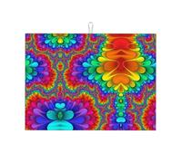 Tapis de séchage à vaisselle absorbant pour comptoir de cuisine, égouttoir à vaisselle, tapis de table antidérapant, set de table, 45,7 x 61 cm