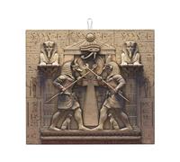 Tapis De Séchage À Vaisselle Dieux De L'Égypte Antique Absorbant Multi-Usage Tapis D'Égouttoir, pour D'Evier, L'Évier Étagère, Couverts, 41x46cm