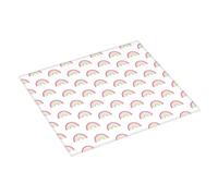 Tapis de séchage à vaisselle imprimé arc-en-ciel - Tapis de séchage absorbant pour comptoir de cuisine, tapis de séchage de Noël 40,6 x 45,7 cm, tapis égouttoir à vaisselle avec boucle de suspension