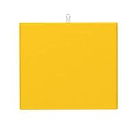 Tapis de séchage à vaisselle jaune canard au lait imprimé pour cuisine tapis égouttoir en microfibre ultra absorbant tapis de vaisselle grand tapis à café pour comptoir de cuisine égouttoir
