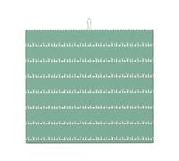 Tapis de séchage à vaisselle pliable antidérapant à séchage rapide pour comptoir de cuisine Motif lapin de Pâques