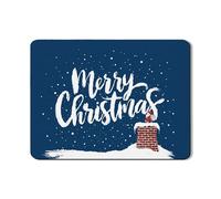 Tapis de séchage à vaisselle pour comptoir de cuisine, motif enneigé festif en caoutchouc absorbant, tapis de séchage d'hiver en cuir synthétique pour décoration de comptoir de cuisine, 45,7 x 61 cm