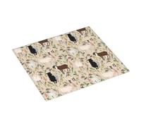 Tapis de séchage absorbant pour comptoir de cuisine - Tapis de séchage absorbant avec boucle de suspension pour comptoir de cuisine, 40,6 x 45,7 cm