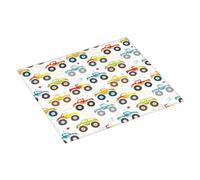 Tapis de séchage absorbant pour comptoir de cuisine, tapis de séchage de Noël avec boucle de suspension Motif Monster Trucks 40,6 x 45,7 cm