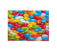 Tapis de séchage Candy Kitchen, égouttoir à vaisselle, motif imprimé, petit format, 40 x 45 cm