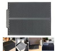Tapis de séchage de cuisine pliable, tapis égouttoir pour vaisselle, tapis de séchage pour vaisselle, tapis de séchage antidérapant pour évier, résistant à la chaleur, absorbant les chocs, isolant pho