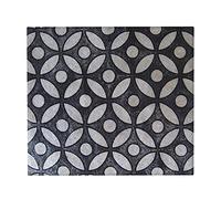 Tapis de séchage de Vaisselle, Tapis d'égouttoir à Vaisselle Absorbant à Motif de Carreaux de mosaïque 41X46 CM