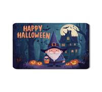 Tapis de séchage d'Halloween pour comptoir de cuisine, magicien fantaisie, tapis d'égouttoir à vaisselle en caoutchouc absorbant pour décoration de comptoir de cuisine, 30,5 x 50,8 cm