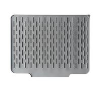 Tapis de séchage en silicone pour vaisselle | Tapis égouttoir de cuisine antidérapant pour bols, assiettes, couverts, fourchettes, cuillères, biberons, appartements, égouttoir, planche à vaisselle Ma