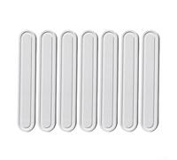 Tapis de séchage en terre de diatomée pour petits espaces conçu pour s'adapter aux surfaces étroites de comptoir près des éviers tout en offrant une capacité d'absorption complète (blanc)