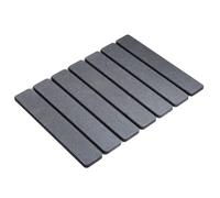 Tapis de séchage extra large en silicone pour vaisselle, super absorbant, pliable, protecteur d'évier robuste, étanche, station de séchage à vaisselle multifonction