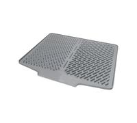 Tapis de séchage pour bol - 40 cm - Avec lèvre de vidange - Antidérapant - Protection du compteur résistante à la chaleur - En silicone de qualité alimentaire - Décapsuleur de cuisine pour Fra