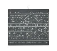 Tapis de séchage pour cuisine Wzywhj Maths Calculus Motif en éponge absorbant l'eau 45,7 x 40,6 cm