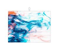 Tapis de séchage pour égouttoir à vaisselle Ink Colors, motif imprimé, petit format, 40 x 45 cm