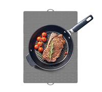 Tapis de séchage pour vaisselle - Tapis de séchage pour comptoir de cuisine, grand égouttoir pliable en silicone, accessoires de cuisine pour tasses, bouteilles, casseroles et poêles, fruits et