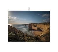 Tapis de séchage pour vaisselle The Twelve Apostles Rock, grand, antidérapant, petit, 40,6 x 45,7 cm