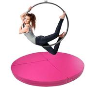 Tapis de sécurité épais pliable pour entraînement à la maison, bâton de danse et entraînement en anneau