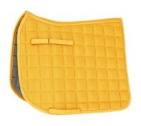 Tapis De Selle Covalliero Coupe Dressage Cheval, Jaune, Équitation