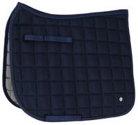 Tapis De Selle Covalliero Coupe Mixte Taille Cheval Couleur Dark Navy, Équitation