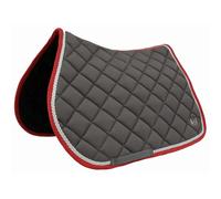 Tapis de selle cso fontainebleau T de T Gris Cheval