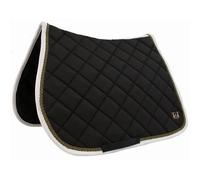 Tapis de selle cso fontainebleau T de T Noir Cheval