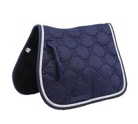 Tapis de Selle de Cheval, Tapis Bareback Tapis Bareback pour Chevaux Double Corde Poignée en Sangle PP Sangle Ventre Respirant Tapis de Selle équestre Tapis d'absorption de la