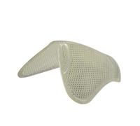 Acavallo Tapis de selle en gel Gel Pad à l'avant - Réglable avec élévateur avant - Transparent