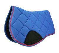 Tapis De Selle Equithème Infinity - Mixte Bleu Électrique / Framboise Bleu